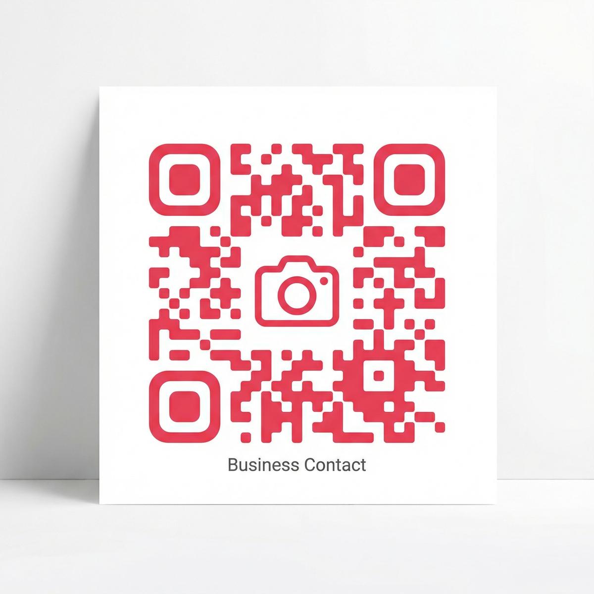 抖音风商务二维码